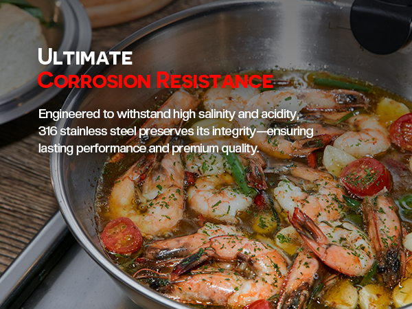 316 STS Removable Handle Cookware Collection